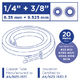 Paircoil 1/4-3/8-20