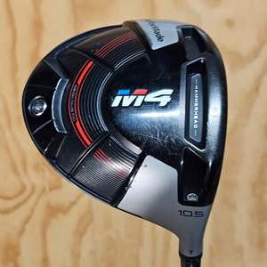 Used: TaylorMade M4 10.5 degree driver RH SR flex