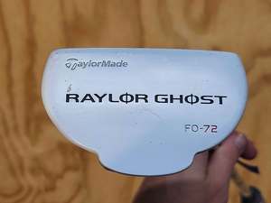 Used: TaylorMade F0-72 Raylor Ghost Putter 33"