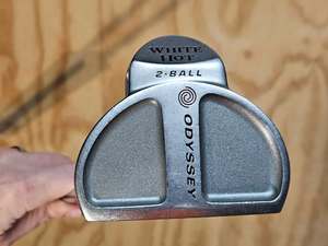 Used: Odyssey 2-Ball White Hot Putter RH 34"