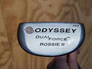 Used: Odyssey Rossie II dual force putter RH 34"