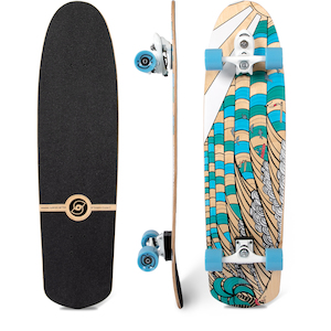 37'' Dolpin Cruiser Longboard: 37″ Dolpin Cruiser