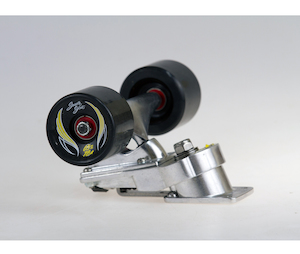 SmoothStar Thrusters: Thruster I + 2 Black/Yellow wheels, bearings & Trucks