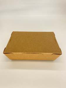 Kraft Paper Meal Box: KRAFT PAPER BOX NO.2