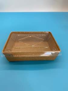 Kraft Paper Tray: Kraft Paper Meal Box 900