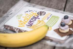 Vitality wraps: Vitality Wraps Banana with Acai 4-pack