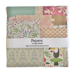 Journaling Accessories: Scrappy Paper Bundle