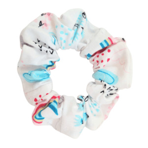 Mini Scrunchies: Mini Scrunchie – ‘Rainbow Rain’