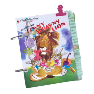 Little Golden Book Junk Journal – ‘Tawny Scrawny Lion’ (Ring Bound)