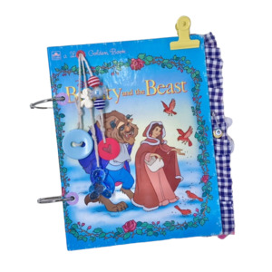 Little Golden Book Junk Journal – ‘Beauty and the Beast’ (Ring Bound)