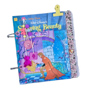Little Golden Book Junk Journal – ‘Sleeping Beauty’ (Ring Bound)
