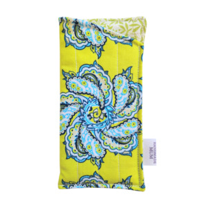 Pause & Unwind: Quilted Fabric Glasses Case – ‘Vera’