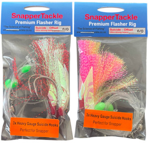 SnapperTackle 3 Hook Suicide Flasher Rig - SnapperTackle®