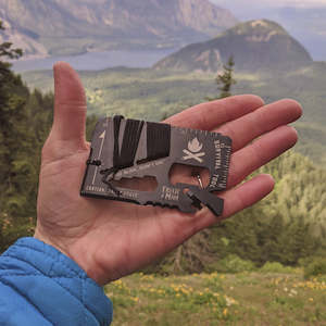 Camping Tool: Trixie & Milo Pocket Survival Tool