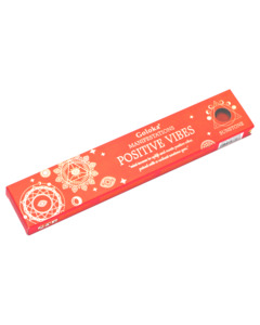 Incense: Positive Vibes- Mint Incense with Sunstone