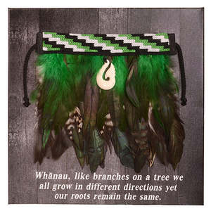 Small Canvas Pictures: Mini Korowai on Canvas -  Whanau