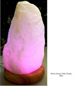 Salt Lamps Accessories: White Salt Natural Shape 1.5Kg Mood Change