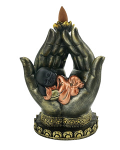 Incense Burners: Monk Backflow Cone Burner