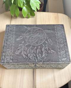 Jewellery Boxes: Silver Jewelry Box Dreamcatcher