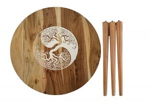 Sale: Spiritual Accents Yin Yang Tree of Life Table