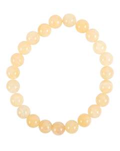 Crystal Jewellery: Gemstone Bracelets - Yellow Jade - Solar Plexus Chakra