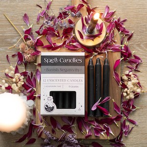 Candles Accessories: BANISH NEGATIVITY SPELL CANDLES