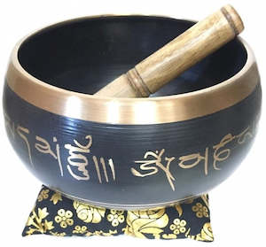 Singing Bowls: Singing Bowl Large Black