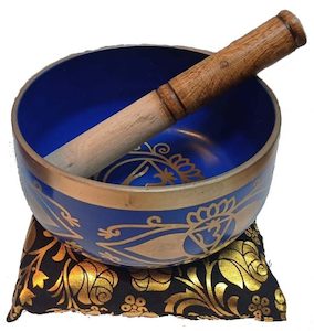 Singing Bowls: Chakra Singing Bowl Blue
