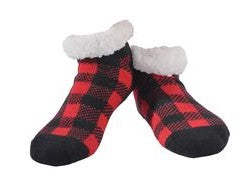 Nuzzles Mens Shortz Plaid