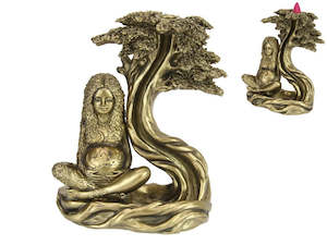 Back Flow Incense Burners: Mother Earth B/Flow Burn Large