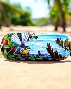 Glasses Cases: Fantails at Coast Glasses Case