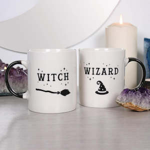 Mugs: Witch and Wizard Mug Set