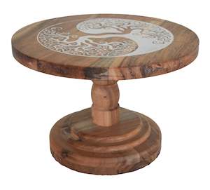 Altar Tables: Spiritual Accents Yin Yang Tree of Life Stand