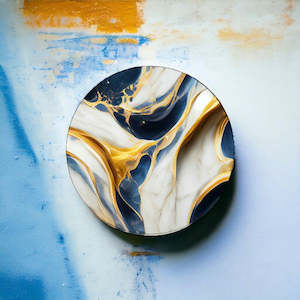 Placemats Coasters: Marble Coaster Set