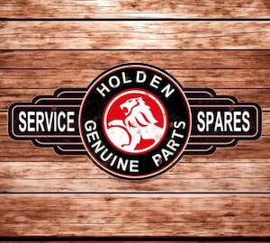 Holden Service Wall Plaque