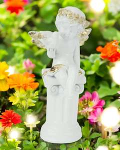 Fairies Mermaids: Cherub on Column