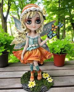 Fairies Mermaids: Cute Summer Fairy with Butterflies