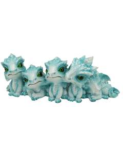 Five Baby Ice Dragons