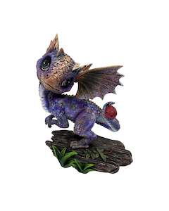 Purple Dragon with Lady Bug