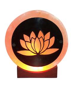 Salt Lamps Accessories: Lotus Flower USB Salt Lamp