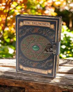 The Talisman Print Leather Journal