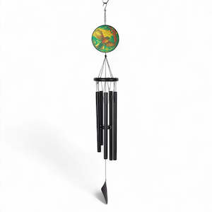 Souvenirs: Fantail Suncatcher Wind Chime 40" Black NEW!
