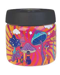 Magic Mushroom Vacuum Sealed Stash Jar