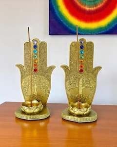 Incense Burners: Tree of Life Chakra Incense Holder