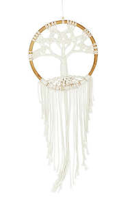 Dreamcatchers: Macrame Tree of Life Dreamcatcher