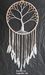 Dreamcatchers: Dreamcatcher Cotton Tree of Life