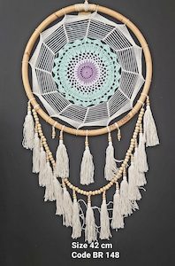 Dreamcatcher Natural Cotton Crochet