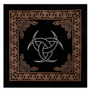 Sale: Velvet Divination Cloth-Celtic Crescent