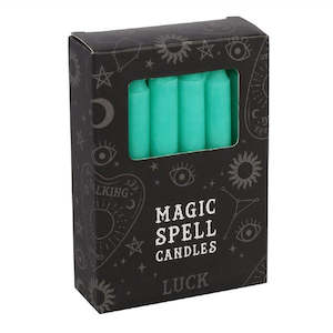 Candles Accessories: Green 'Luck' Spell