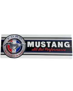 Man Cave: Ford Mustang Sign
